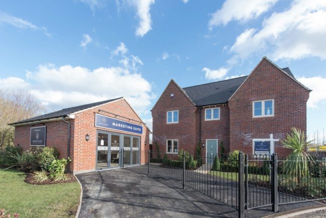 Houghton Fields, Houghton Conquest Sales Suite and Show Home